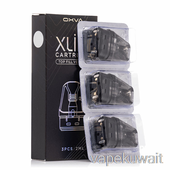 القرون البديلة ذات التعبئة العلوية Oxva Xlim 1.2ohm Pods Vape Pod Kits